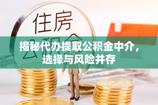 饶阳揭秘代办提取公积金中介，选择与风险并存