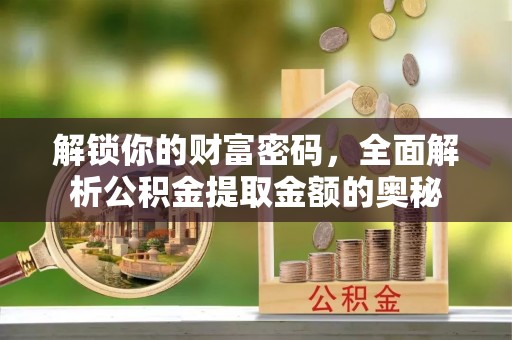 饶阳解锁你的财富密码，全面解析公积金提取金额的奥秘