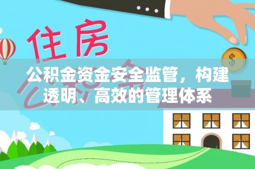 饶阳公积金资金安全监管，构建透明、高效的管理体系