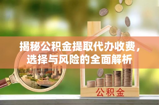 饶阳揭秘公积金提取代办收费，选择与风险的全面解析