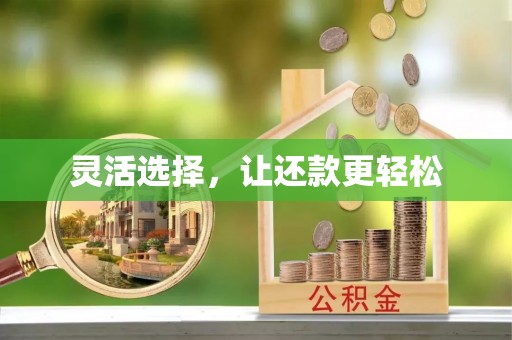 饶阳灵活选择，让还款更轻松
