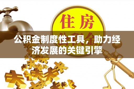 饶阳公积金制度性工具，助力经济发展的关键引擎