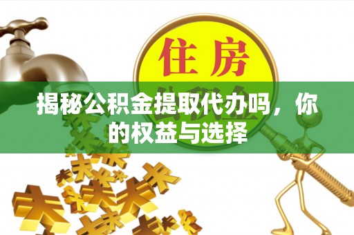 饶阳揭秘公积金提取代办吗，你的权益与选择