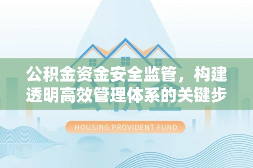 饶阳公积金资金安全监管，构建透明高效管理体系的关键步骤