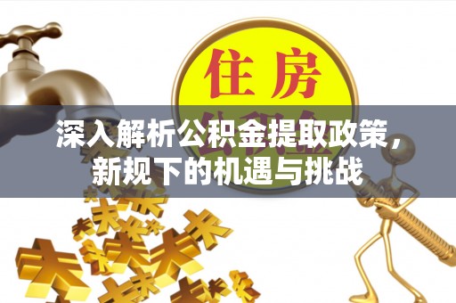 饶阳深入解析公积金提取政策，新规下的机遇与挑战
