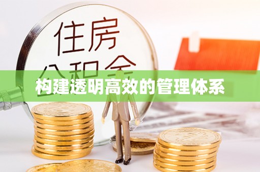 饶阳构建透明高效的管理体系