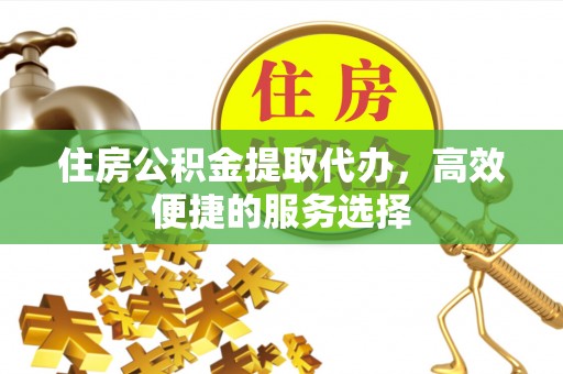 饶阳住房公积金提取代办，高效便捷的服务选择