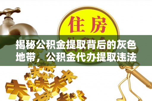 饶阳揭秘公积金提取背后的灰色地带，公积金代办提取违法不？