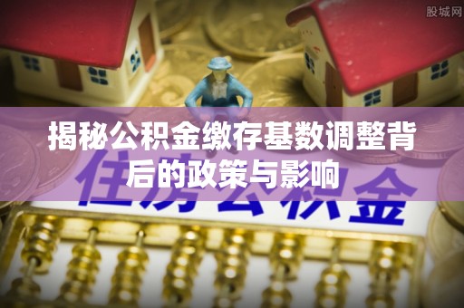 饶阳揭秘公积金缴存基数调整背后的政策与影响