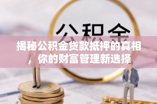 饶阳揭秘公积金贷款抵押的真相，你的财富管理新选择