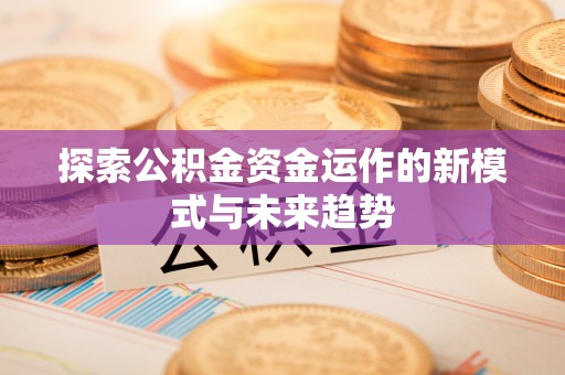 饶阳探索公积金资金运作的新模式与未来趋势