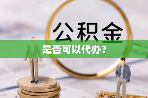 饶阳是否可以代办？