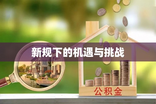 饶阳新规下的机遇与挑战