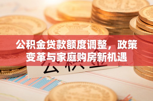 饶阳公积金贷款额度调整，政策变革与家庭购房新机遇