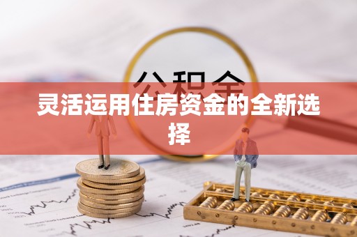 饶阳灵活运用住房资金的全新选择